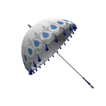 Blue Crystal Parasol