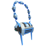 Blue Cyber Y2K Mecha Purse