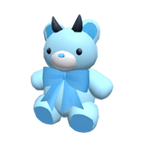 Blue Demon Teddy Bear