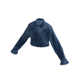 Blue Denim Collar Shirt