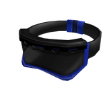 Blue Dirt Bike Goggles