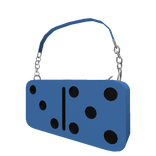 Blue Domino Handbag test