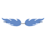 Blue Flame Sunglasses