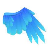 Blue Fluffy Wings