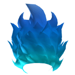 Blue Full Fire Aura