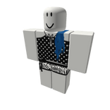 Blue Hair Black and White Summer Outfit