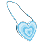 Blue Heart Wave Purse 3.0