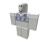 blue indie argyle crop vest