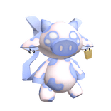 Blue Kawaii Cow Backpack 3.0