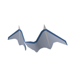 Blue Kemono Dragon Wings