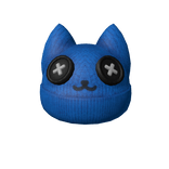 Blue Kitty Beanie 2.0