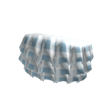 Blue Layered Ruffles Top