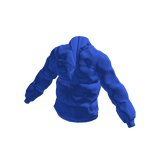 Blue Loose Open Shirt