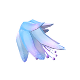 Blue Lotus - Left Shoulder Pad