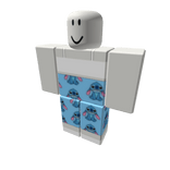 Blue matching stitch pjs