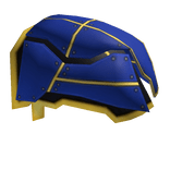 Blue Mecha Pauldron (L)