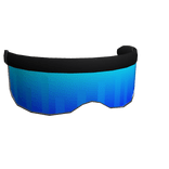 Blue Neon Visor