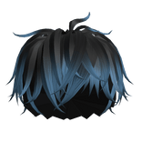 Blue Ombre Sleepy Hair