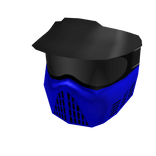 Blue Paintball Mask