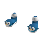 Blue Penguin Slippers Winter boots