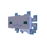 Blue Pixel Axolotl Shoulder Pet