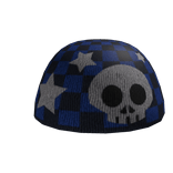 Blue Punk Star Beanie