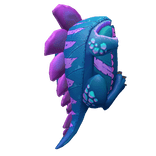 Blue Raptor Tail Backpack