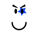 Blue Rock Star Smile