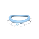 Blue Ruffle Heart Choker (3.0)