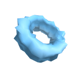 Blue Shoulder Scrunchie 3.0