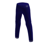 Blue Silk Pajama Pants