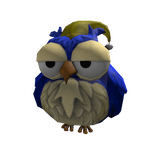 Blue Sleepy Owl