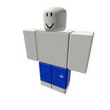 blue slender boy pant