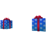 Blue Snowy Presents