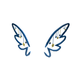 Blue Star Fairy Wings 