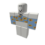 🌻Blue Sunflower Tube Top