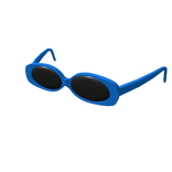 Blue Swaggy Sunglasses 