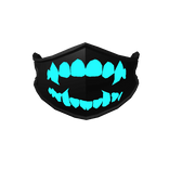 Blue Teeth Face Mask
