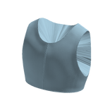 Blue Thrifted Y2K Crop Top