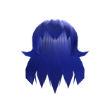 Blue Unassuming Agent Hair