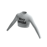 Blueberry 90s Summer Long Sleeve Top - Stay Wild