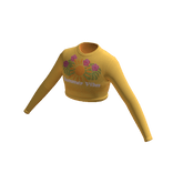 Blueberry 90s Summer Long Sleeve Top - SummerVibes