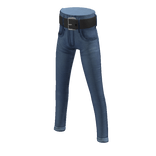 Blueberry Chic Jeans - Blue