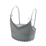 Blueberry Chic Top - White