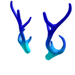 Bluefire Antlers