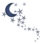 Body Stickers: Moon & Stars