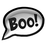👻Boo! Speech Bubble