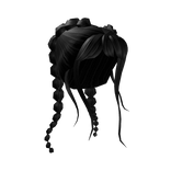 Bow Braids & Wispy Bangs