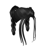 Braided Pigtails In Black