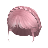 Braided Rave’N Updo in Pink